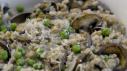 Giada's Mushroom-Pea Farrotto