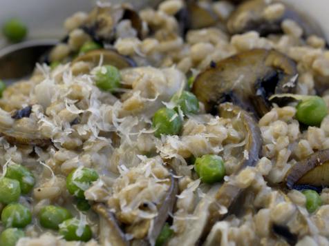 Giada's Mushroom-Pea Farrotto