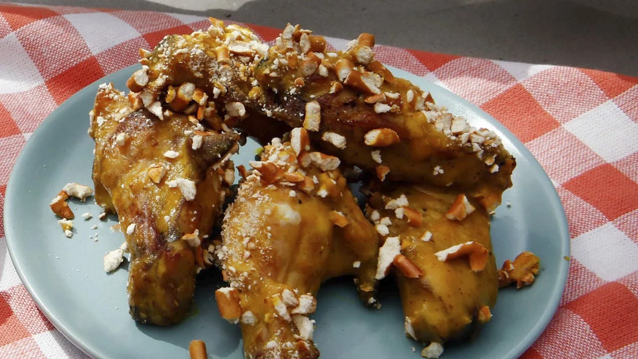 Honey-Mustard Chicken Wings