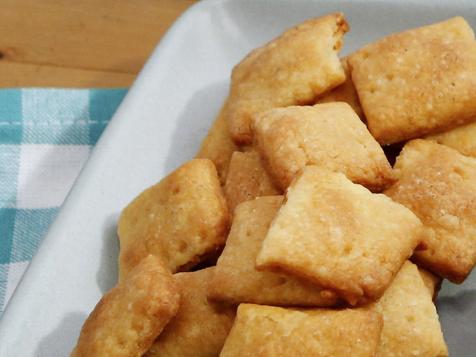 Cheesy Cereal Crackers
