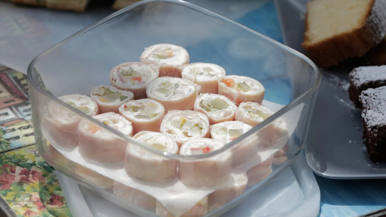 Prosciutto Cotto Pinwheels