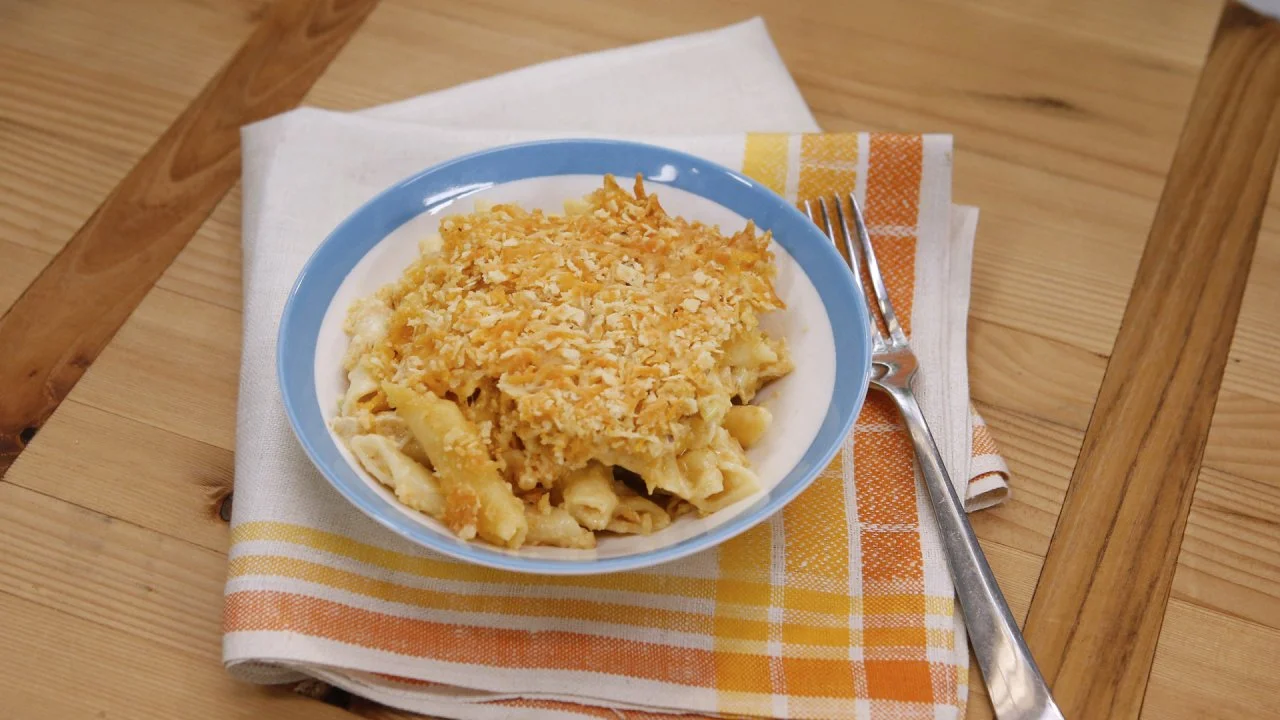 Sunny's Easy Chipotle Chicken Baked Mac and Cheese