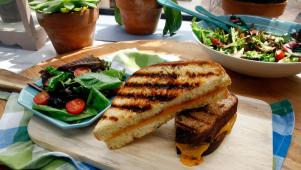 On-the-Grill Grilled Cheese