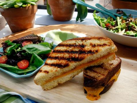 On-the-Grill Grilled Cheese