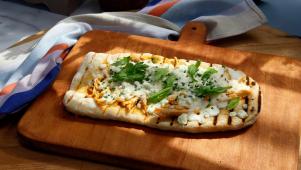 Grilled Buffalo Chicken Pizza