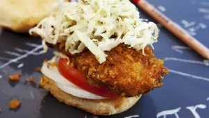 Crispy Cornflake-Crusted Chicken Sliders