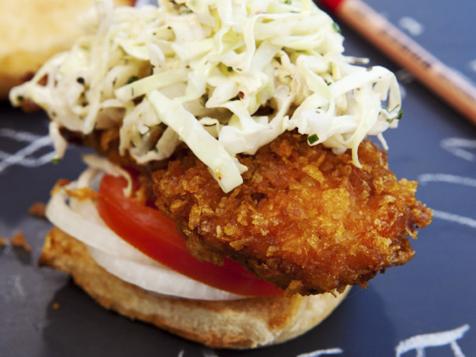 Crispy Cornflake-Crusted Chicken Sliders