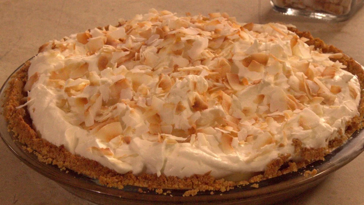 Banana and Coconut Cream Pie