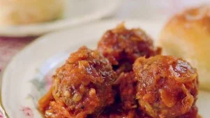Damaris' Porcupine Meatballs