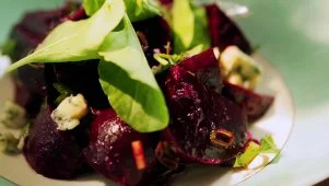 Beet and Stilton Salad