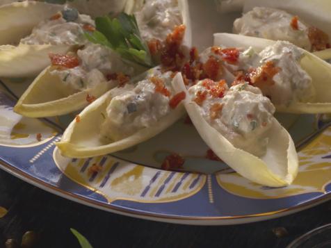 Crab and Bacon Endive Boats