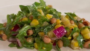 Grilled Shrimp and Corn Salad