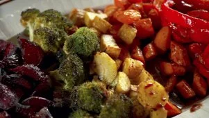 Rainbow Roasted Vegetables