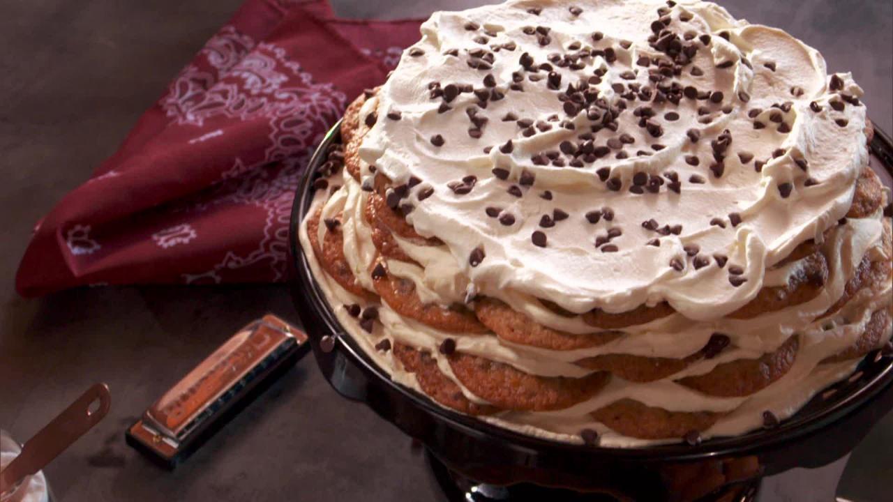 Chocolate Chip Icebox Cake