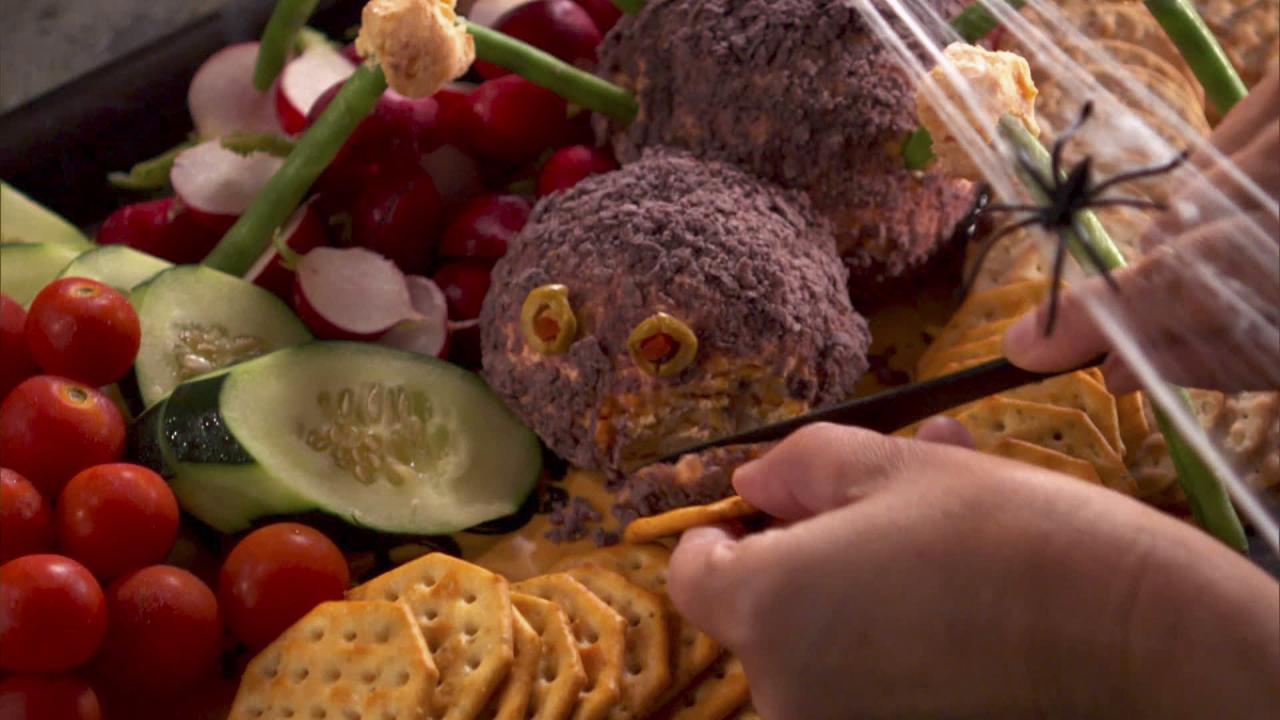 Cheesy Spider Dip