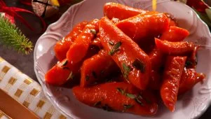 Glazed Carrots with Marjoram