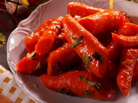 Glazed Carrots with Marjoram