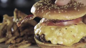 Fox Bros. Brisket Burger