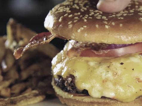 Fox Bros. Brisket Burger