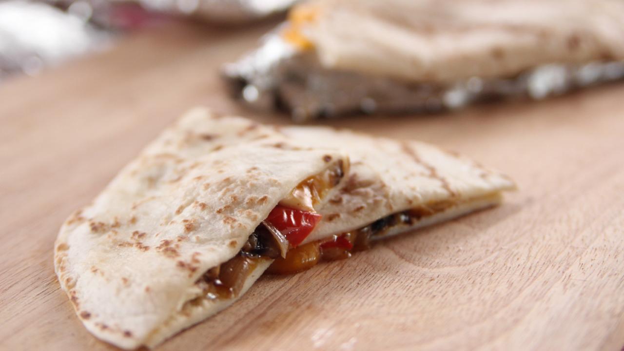 Campfire Quesadillas Two Ways