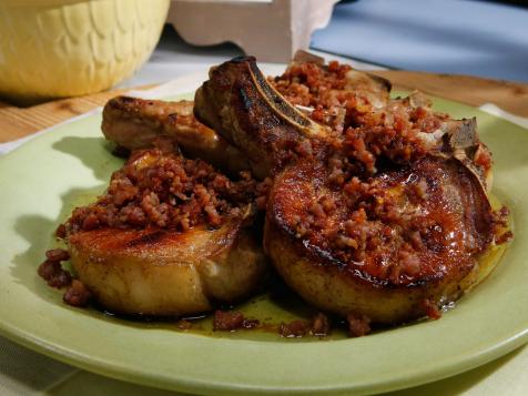 Pork Chops with Pancetta