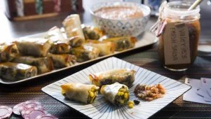 Southwestern Egg Rolls