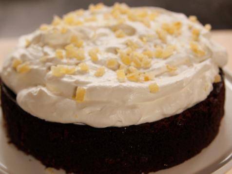 Lemon Ginger Molasses Cake