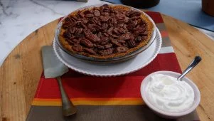 Mexican Chocolate Pecan Pie