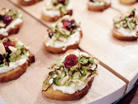 Brussels Sprout Crostini