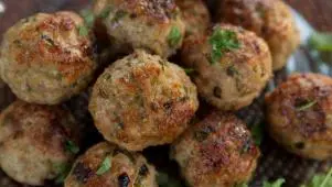 Turkey Meatballs with Fire-Roasted Green Chiles