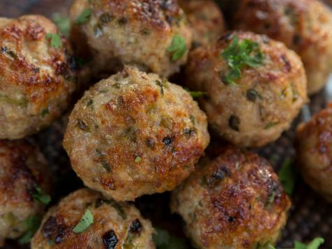Turkey Meatballs with Fire-Roasted Green Chiles
