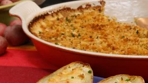 Potato Gratin with Horseradish
