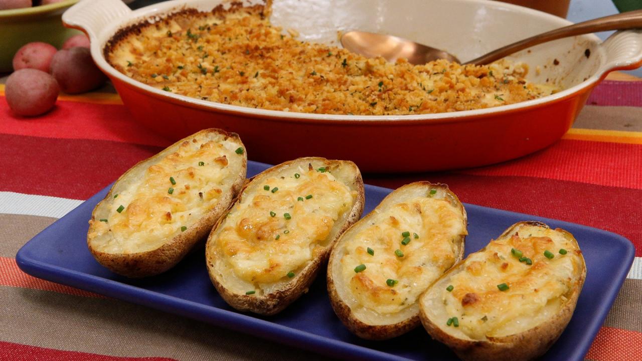 Cheesy Twice-Baked Potatoes