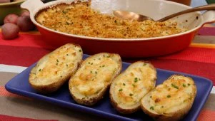 Cheesy Twice-Baked Potatoes