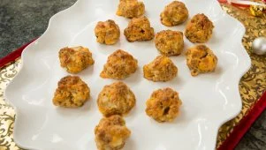 Val's Cheesy Sausage Snacks 