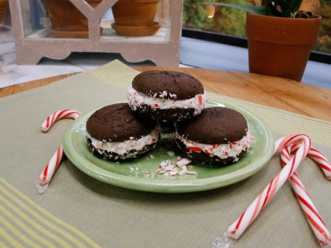 Chocolate Peppermint Whoopies