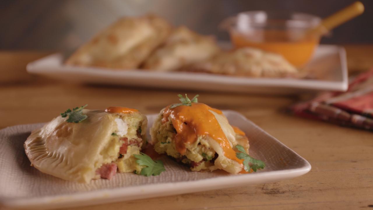 Egg and Ham Empanadas