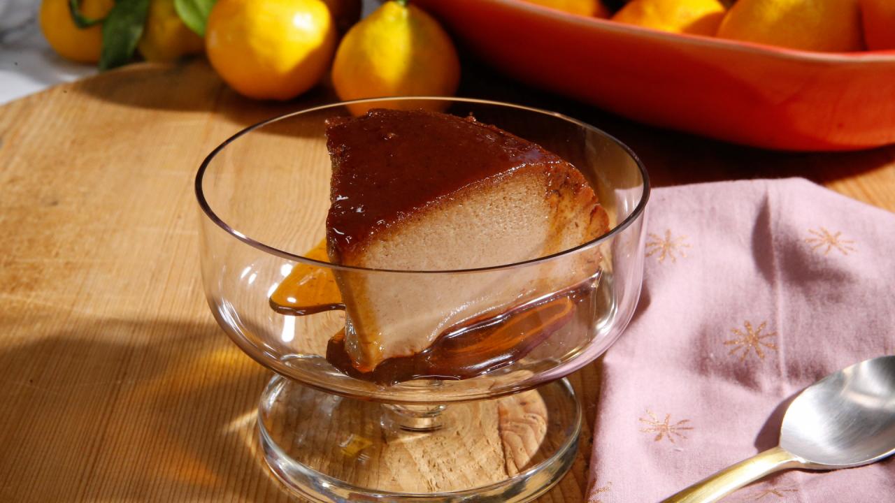 Chocolate Winter Flan
