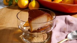 Chocolate Winter Flan