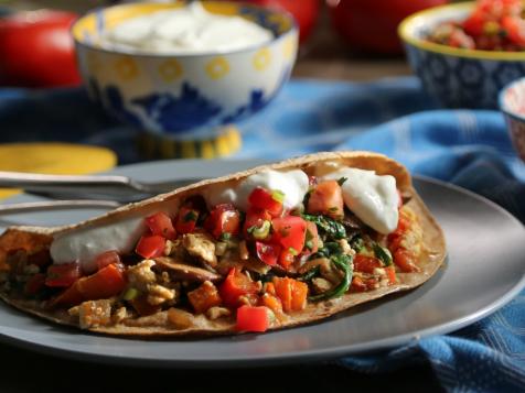 Healthy Egg White Fajita