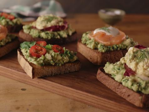 Bobby Flay's Avocado Toast Three Ways