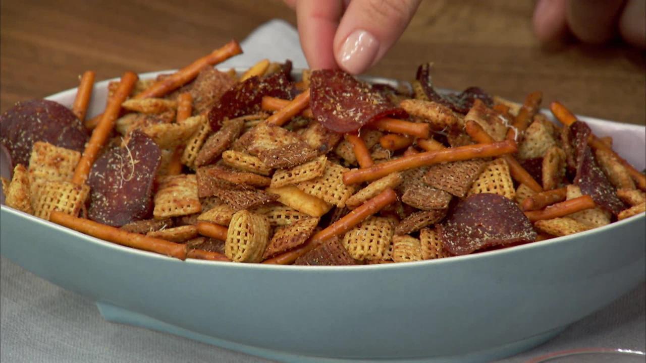 New Twists on Party Mix