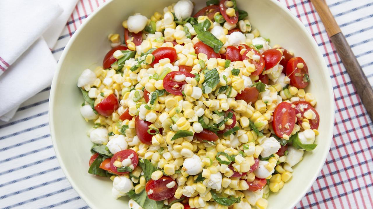 Fresh Corn and Tomato Salad