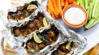 Foil-Pack Grilled Wings