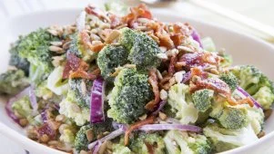 Lightened-Up Broccoli Salad