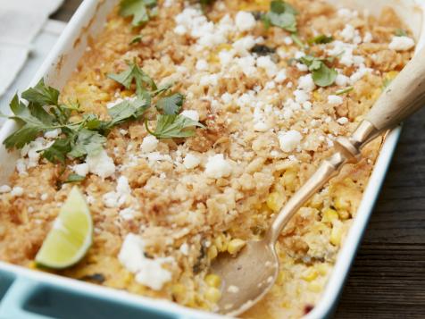 Spicy Creamed Corn Crumble
