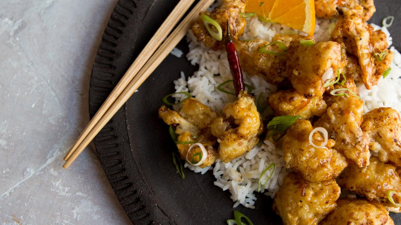 General Tso's Cauliflower