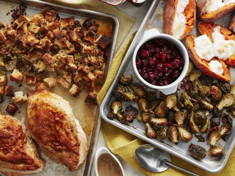 Thanksgiving on Two Sheet Pans