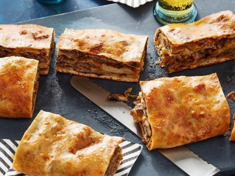 Cheesesteak Garbage Bread