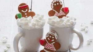 Gingerbread in Hot Cocoa Tubs
